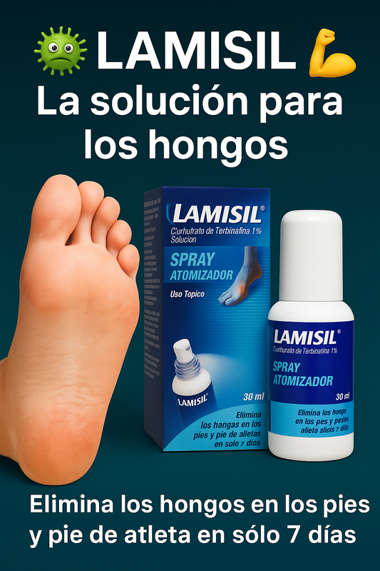 💨 LAMISIL SPRAY | La solución definitiva contra los hongos 🦶