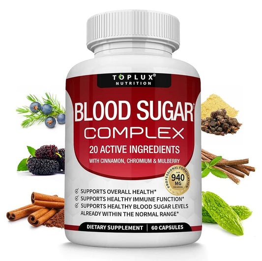 BLOOD SUGAR COMPLEX | El complemento ideal para tu salud 🌿